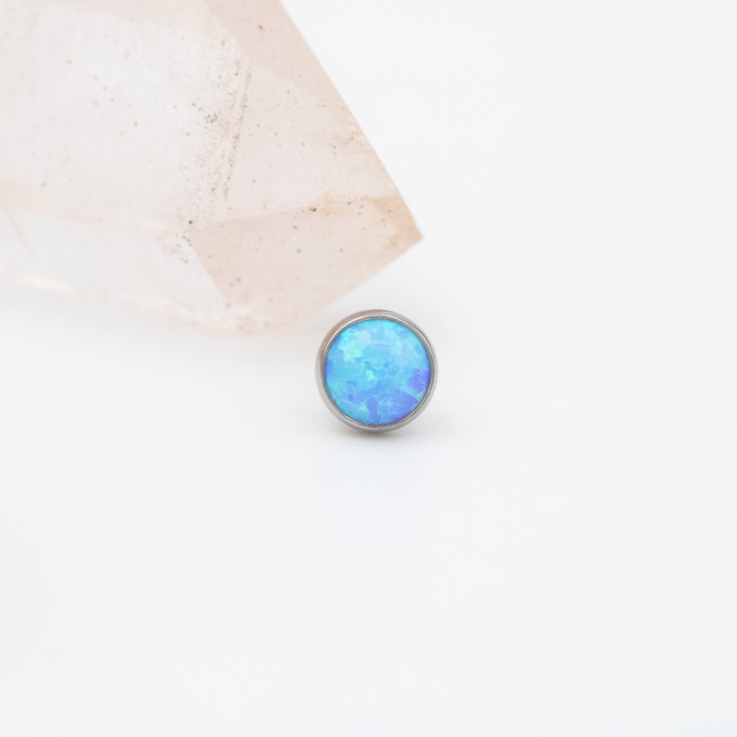 Flat Cabochon Synthetic Opal